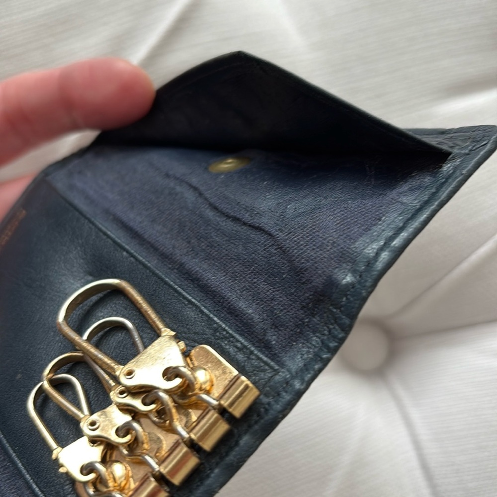 ROBERTA DI CAMERINO leather key case made in Italy - Picture 8 of 9